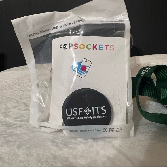 NEW University of San Francisco Mug, Reusable Water Bottle Popsocket and Lanyard - Picture 5 of 5